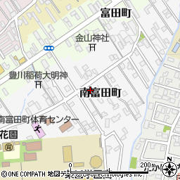 青森県弘前市南富田町9-19周辺の地図