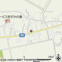 青森県平川市町居南田82-4周辺の地図