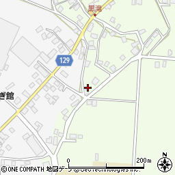 青森県弘前市黒滝一ノ川瀬75周辺の地図