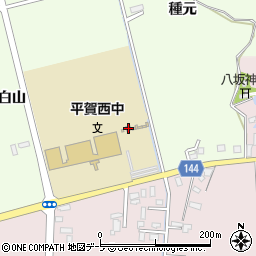青森県平川市大光寺白山88周辺の地図
