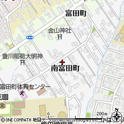 青森県弘前市南富田町10-12周辺の地図