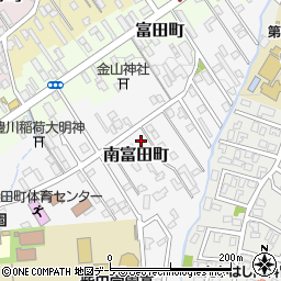 青森県弘前市南富田町11-3周辺の地図