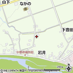 青森県弘前市中野下豊田4周辺の地図