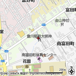 青森県弘前市南富田町3-11周辺の地図
