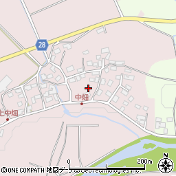 青森県弘前市中畑旭岡72周辺の地図