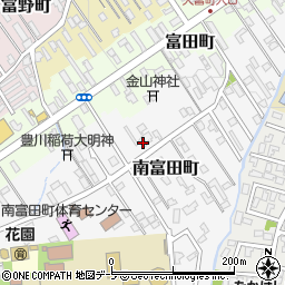 青森県弘前市南富田町8-4周辺の地図