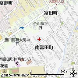青森県弘前市南富田町10-10周辺の地図