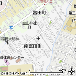 青森県弘前市南富田町13-8周辺の地図
