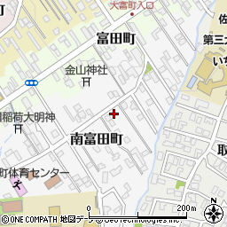 青森県弘前市南富田町13-15周辺の地図