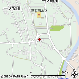 青森県弘前市湯口一ノ細川104周辺の地図
