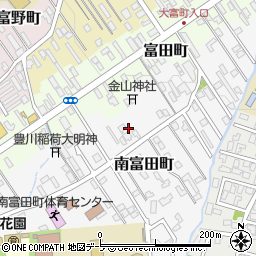 青森県弘前市南富田町10周辺の地図