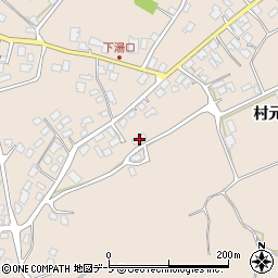 青森県弘前市下湯口村元28周辺の地図