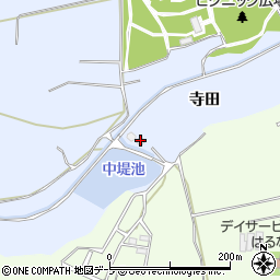 清水富田配水ポンプ場周辺の地図