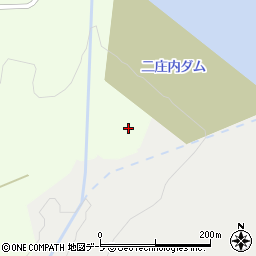 青森県黒石市二庄内（要目村上）周辺の地図