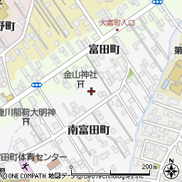 青森県弘前市南富田町12-6周辺の地図