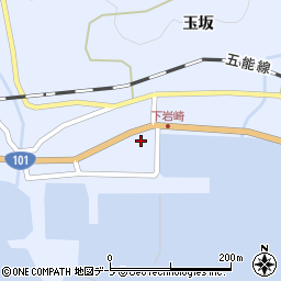 深浦町役場　漁業振興センター周辺の地図