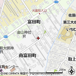 青森県弘前市南富田町15-7周辺の地図