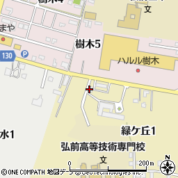 冨士見総業株式会社　エクスプレス緑ヶ丘サービスステーション周辺の地図