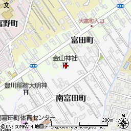青森県弘前市南富田町12-3周辺の地図
