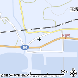 七戸三郎精米所周辺の地図