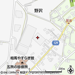 相馬村農業協同組合　本所周辺の地図