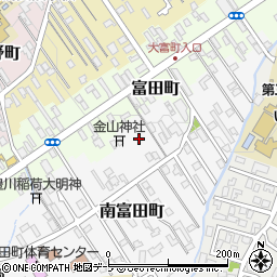 青森県弘前市南富田町14-13周辺の地図