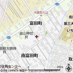 青森県弘前市南富田町15-3周辺の地図