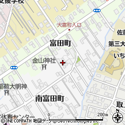 青森県弘前市南富田町15周辺の地図