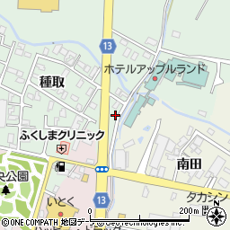 青森県平川市小和森種取3-1周辺の地図