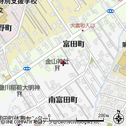 青森県弘前市南富田町14-12周辺の地図