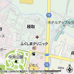 青森県平川市小和森種取7-10周辺の地図
