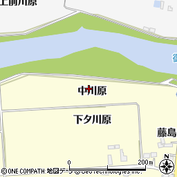 青森県十和田市藤島（中川原）周辺の地図