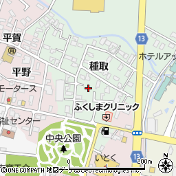 青森県平川市小和森種取7-1周辺の地図