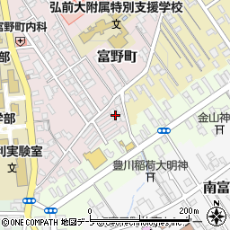 吉田ハウス周辺の地図