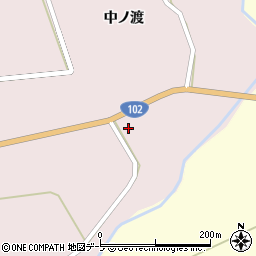 青森県十和田市奥瀬前田周辺の地図