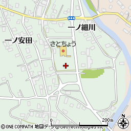 青森県弘前市湯口一ノ細川62周辺の地図