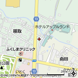 青森県平川市小和森種取3-2周辺の地図