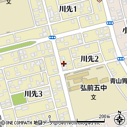 中田教材社周辺の地図