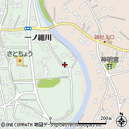 青森県弘前市湯口一ノ細川周辺の地図