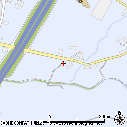 青森県平川市尾崎稲元72-1周辺の地図
