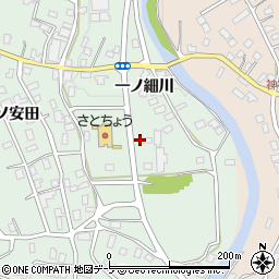 青森県弘前市湯口一ノ細川55周辺の地図