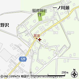青森県弘前市黒滝一ノ川瀬68周辺の地図
