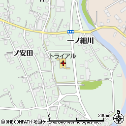 青森県弘前市湯口一ノ細川53周辺の地図
