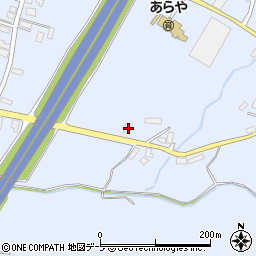 青森県平川市尾崎稲元71-1周辺の地図