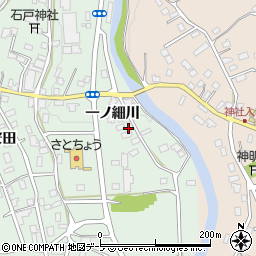 青森県弘前市湯口一ノ細川103周辺の地図
