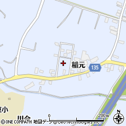青森県平川市尾崎稲元38-10周辺の地図