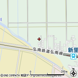 青森県弘前市新里東里見125-15周辺の地図