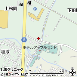 青森県平川市小和森上松岡202周辺の地図