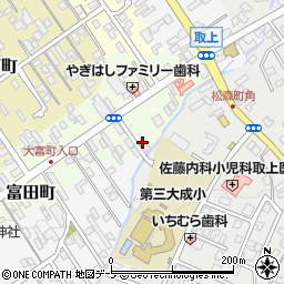 青森県弘前市南富田町28-11周辺の地図