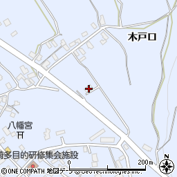 青森県平川市尾崎木戸口416周辺の地図
